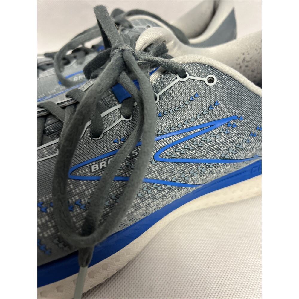 Brooks Mens Glycerin 19 1103561D095 Gray Running Shoes Sneakers Size 10 D - Picture 3 of 11